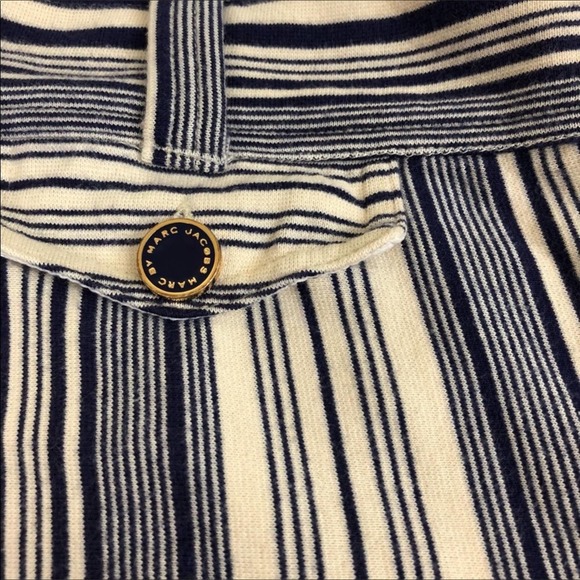 Marc by Marc Jacobs Nautical Striped Cotton Shorts - Picture 6 of 8